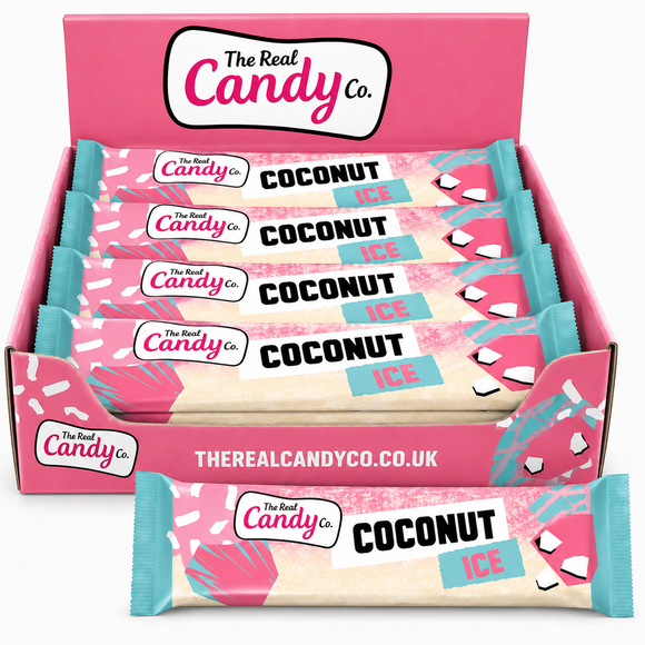 The Real Candy Co. Coconut Ice Bar 130g