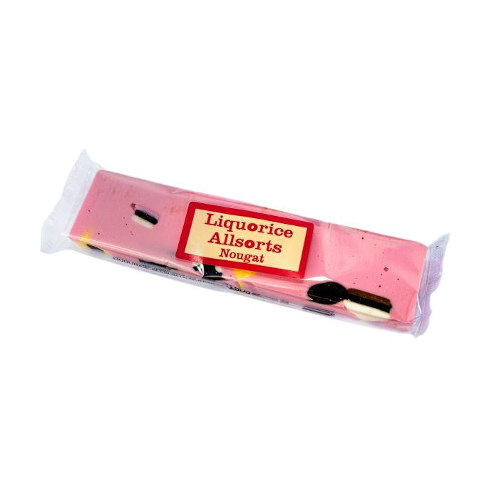 The Real Candy Co. Liquorice Allsorts Nougat Bars 130g
