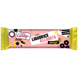 The Real Candy Co. Liquorice Allsorts Nougat Bars 130g