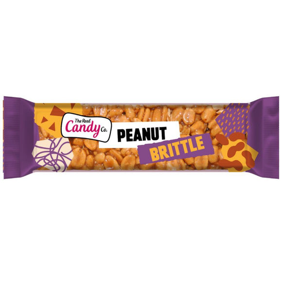 The Real Candy Co. Peanut Brittle Bar 100g
