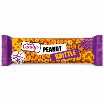 The Real Candy Co. Peanut Brittle Bar 100g