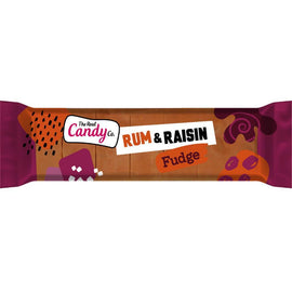 The Real Candy Co. Rum & Raisin Fudge Bar 130g