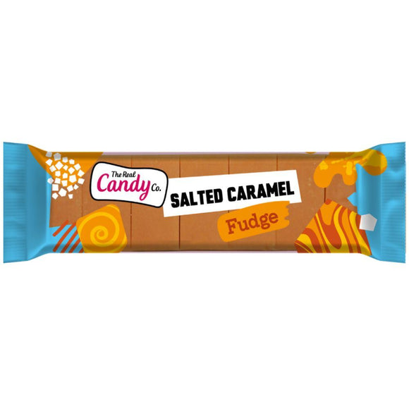 The Real Candy Co. Salted Caramel Fudge Bar 130g