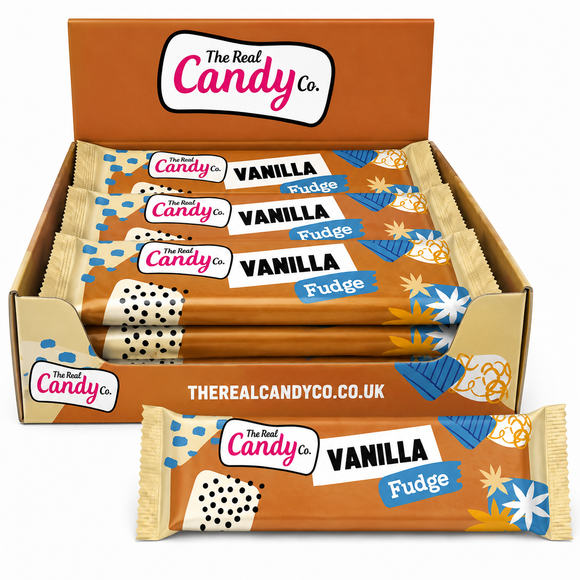 The Real Candy Co. Vanilla Fudge Bar 130g