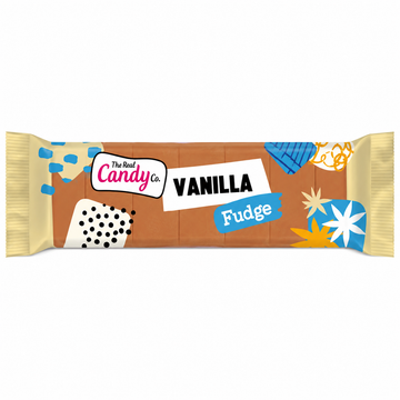 The Real Candy Co. Vanilla Fudge Bar 130g