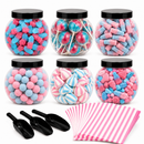 Themed Party Sweet Jar Buffet - Up to 75 People inc Scoops & Pick & Mix Bags