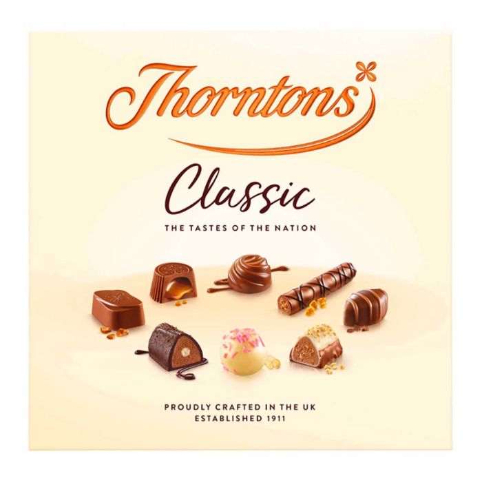 Thorntons Classic Assorted Chocolates Gift Box 262g