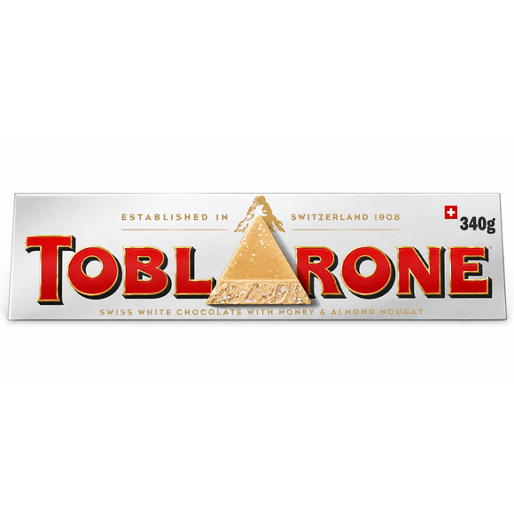 Toblerone White Chocolate Bar 340g