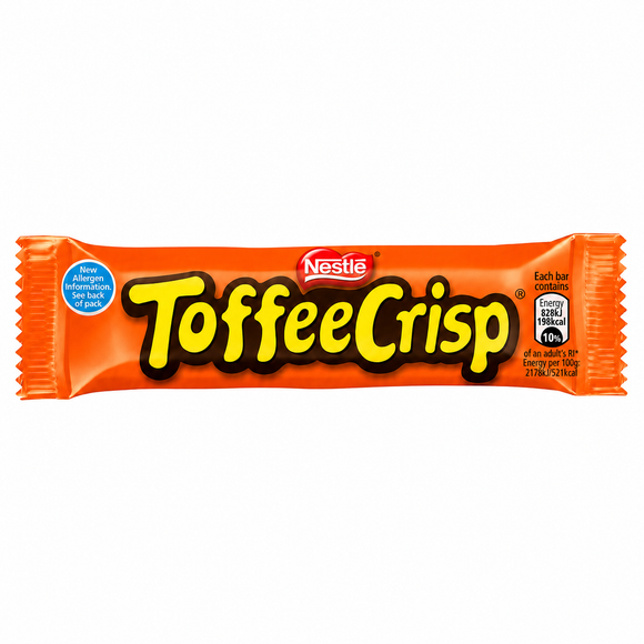 Toffee Crisp Milk Chocolate Bar 38g