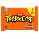 Toffee Crisp Milk Chocolate Bar 4 Pack 124g