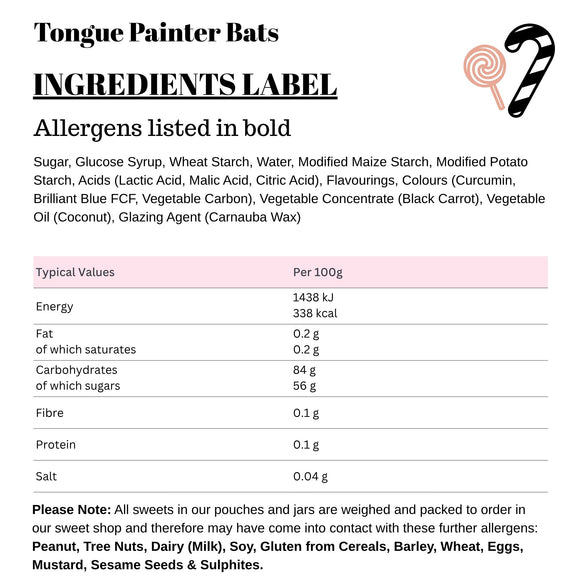 Tongue Painter Bats