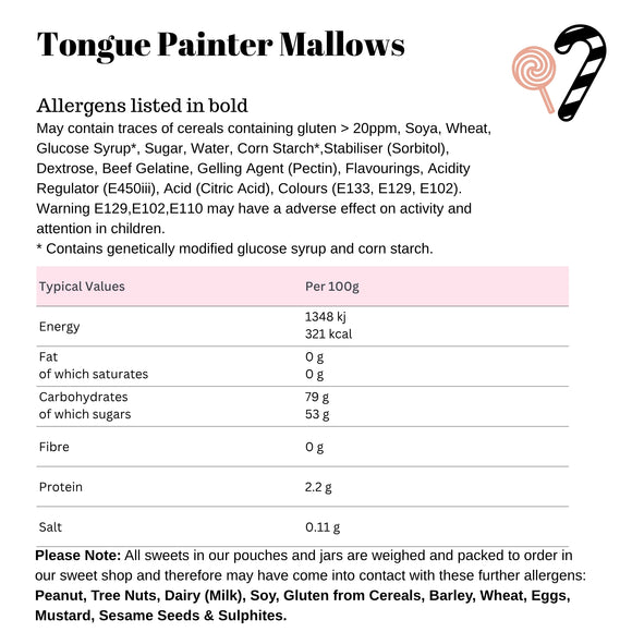 Tongue Painter Mallows