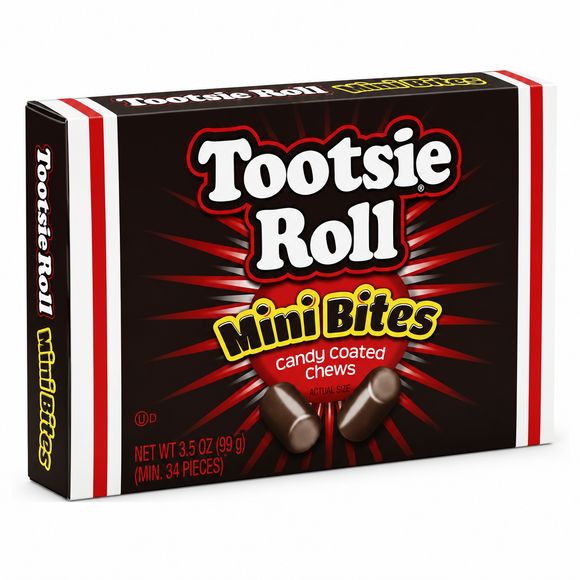 Tootsie Roll Mini Bites Theatre Box 99g