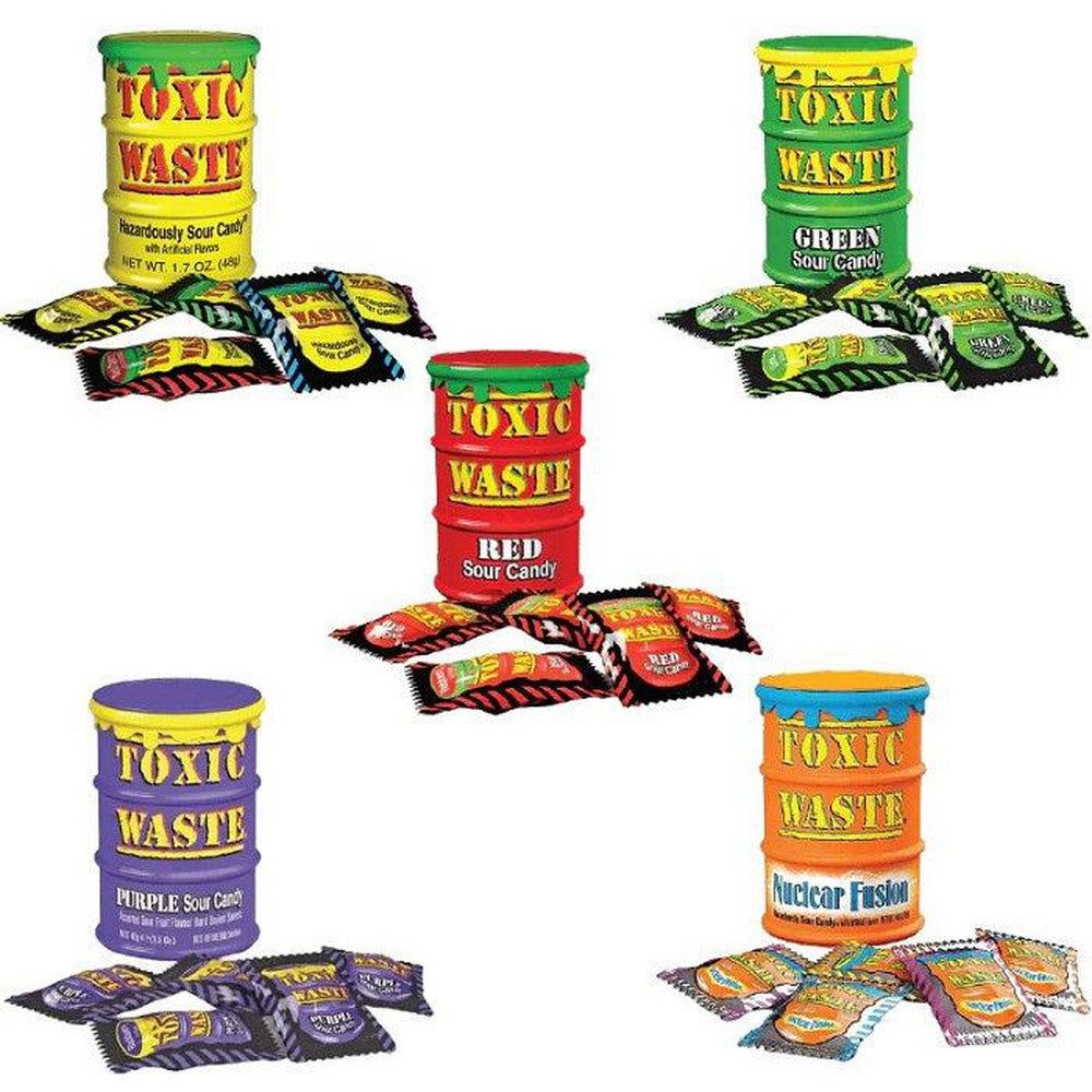 Toxic Boxes Toxic Waste 5 Pack | Giant Bradley's Online Sweet Shop