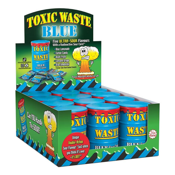 Toxic Waste Blue Drum