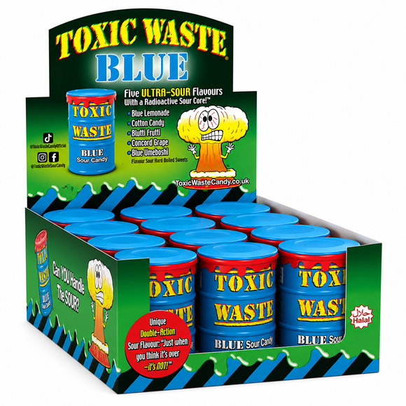 Toxic Waste Blue Drum