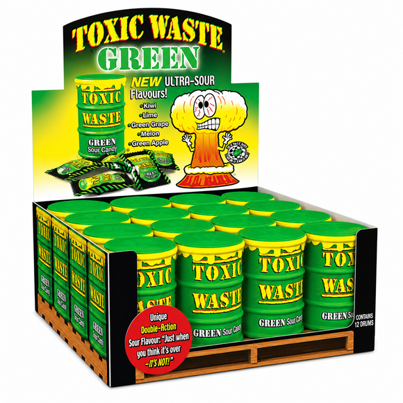 Toxic Waste Green Drum