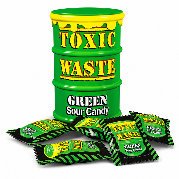 Toxic Waste Green Drum