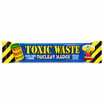 Toxic Waste Sour Blue Raspberry Chew Bars 20g