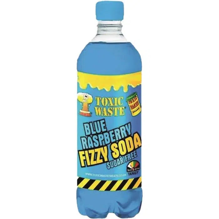 Toxic Waste Sour Blue Raspberry Soda 500ml