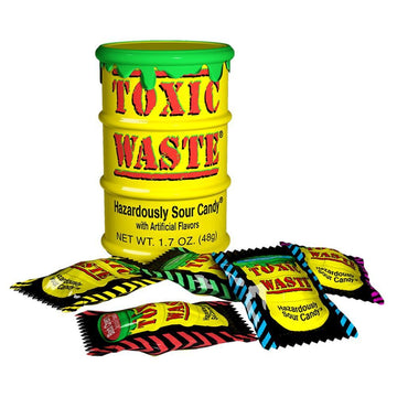 Toxic Waste Yellow Tubs