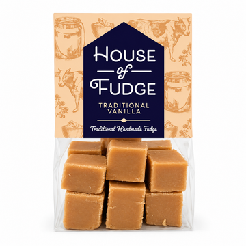 Traditional Vanilla Gourmet Fudge Bag by House of Fudge 150g