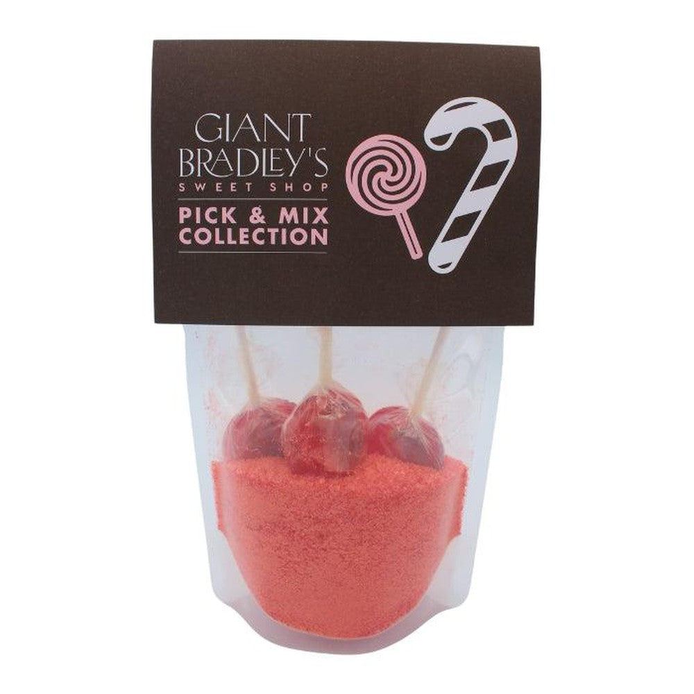 Pink Raspberry Lollies Traffic Light & Raspberry Dip n' Lick Crystal Lollies โ Giant Bradley's ...