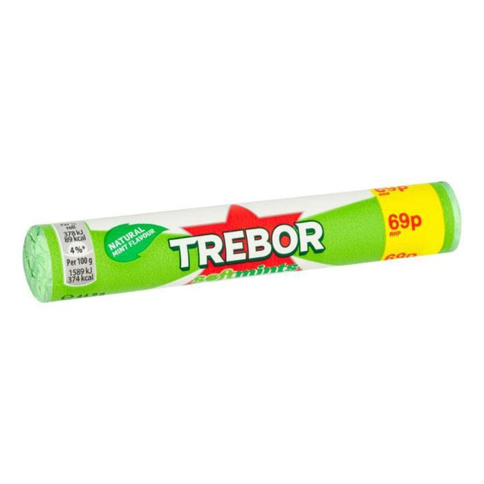 Trebor Refreshers Trebor Softmints Peppermint 44.9g | Giant Bradley's Online Sweet Shop