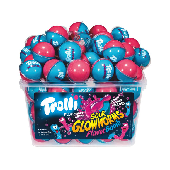 Trolli Flavorbomb Sour Glowworms 18g