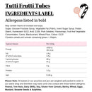 Tutti Frutti Tubes (Strawberry Planks)