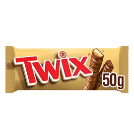 Twix Chocolate Biscuit Twin Bars 50g