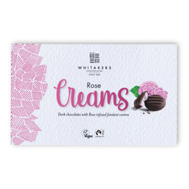 Whitakers Dark Chocolate Rose Fondant Creams 150g