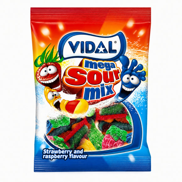 Vidal Mega Sour Mix 90g