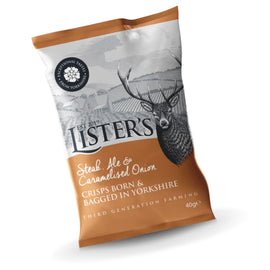 Lister's Steak, Ale & Caramelised Onion Crisps