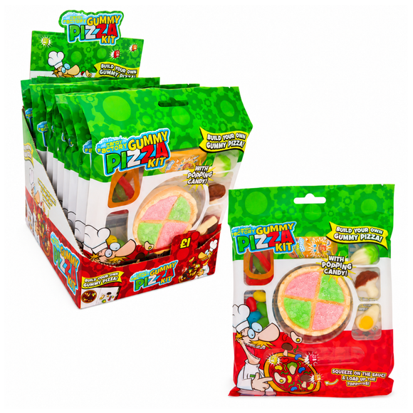 Crazy Candy Factory Gummy Pizza Kit 74g