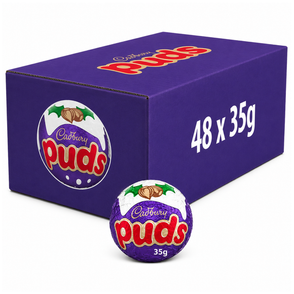 Cadbury Dairy Milk Chocolate Puds Single Egg 35g