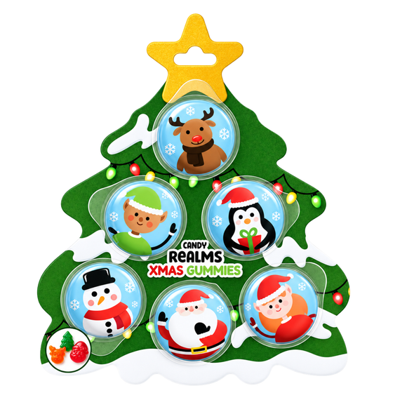 Candy Realms Christmas Gummies 30g