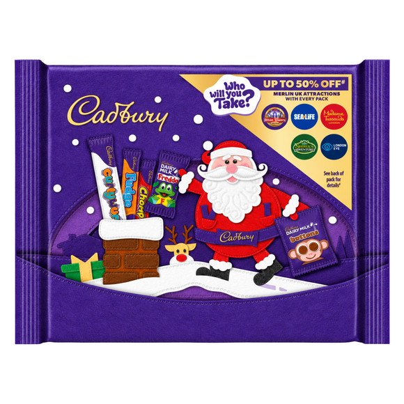 Cadbury Chocolate Christmas Selection Pack 78g