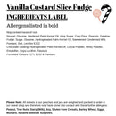 Vanilla Custard Slice Fudge