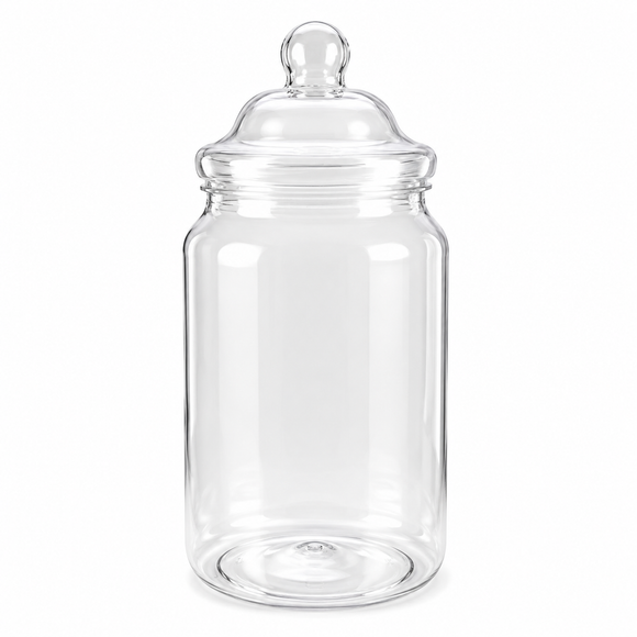 Victorian Plastic Sweet Jar 3.25L (Empty)