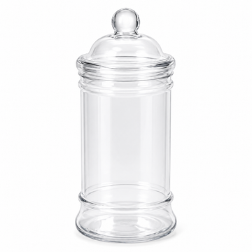 Victorian Plastic Sweet Jar 500ml (Empty)