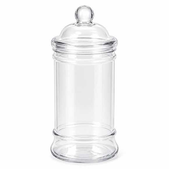 Victorian Plastic Sweet Jar 500ml (Empty)