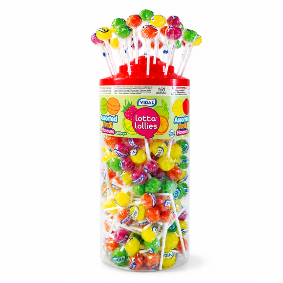 Vidal Assorted Fruits Lollipops