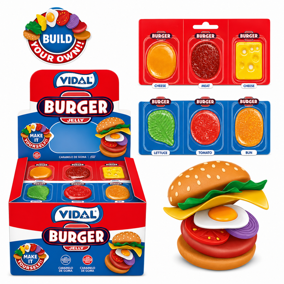 Vidal Burger Jelly 66g