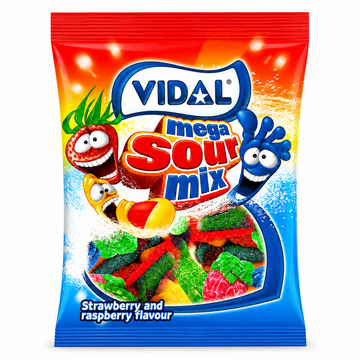 Vidal Mega Sour Mix 90g