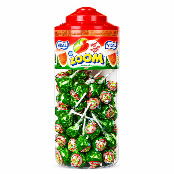 Vidal Mega Zoom Watermelon Lollipops