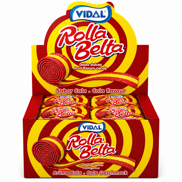 Vidal Rolla Belta Cola Flavour 19g