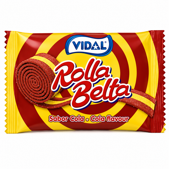 Vidal Rolla Belta Cola Flavour 19g