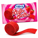 Vidal Rolla Belta Strawberry Rolls 20g