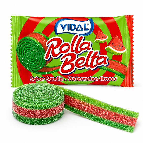 Vidal Rolla Belta Watermelon Rolls 20g
